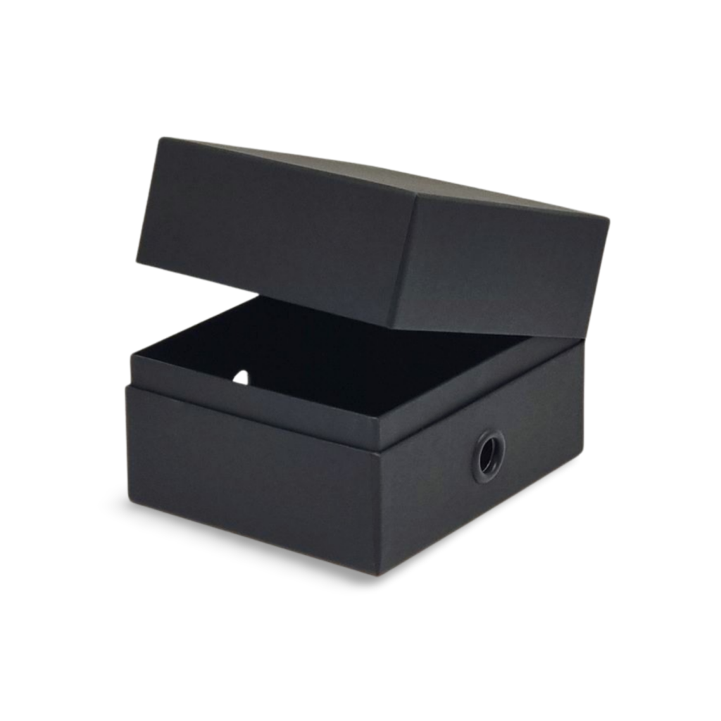 Hochwertige Hutschachtel zum Schutz und ansprechenden Präsentieren von Produkten.