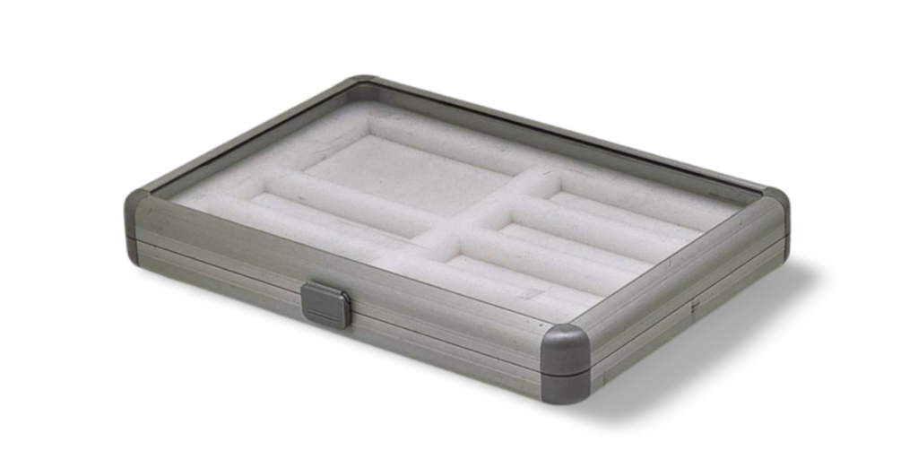 Aluminium-Etuis für Präsentation und Service – Größenübersicht